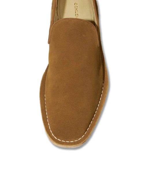 Osklen Brown Suede Loafers for men