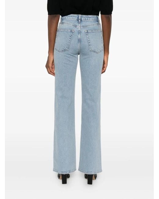 FRAME Blue The Arrow Bootcut Jeans