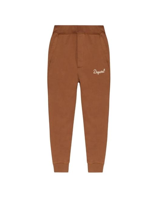 DSquared² Brown Sweatpants for men