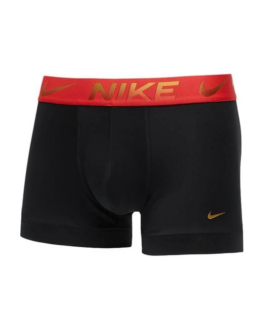 Nike Essential Micro Boxershorts Mit Logo-Bund (3Er-Set) in Black für Herren