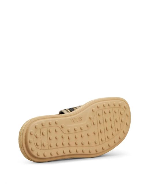 Tod's バイカラー サンダル White