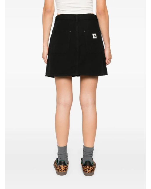 Carhartt Black Patch-Pocket Mini Skirt