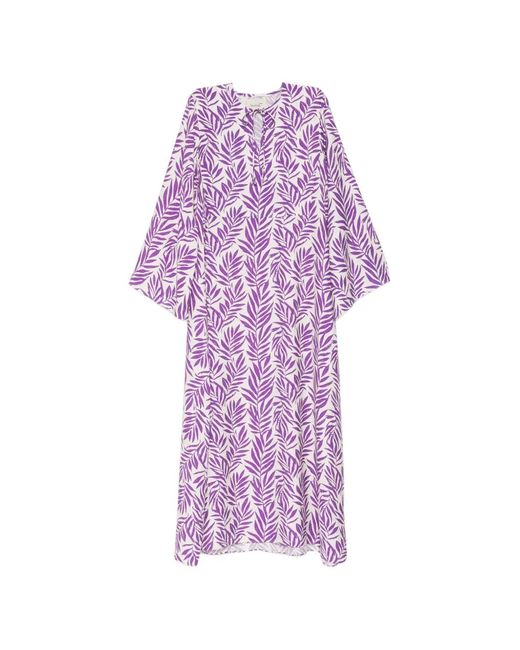 Bambah Purple Naira Moza Dress