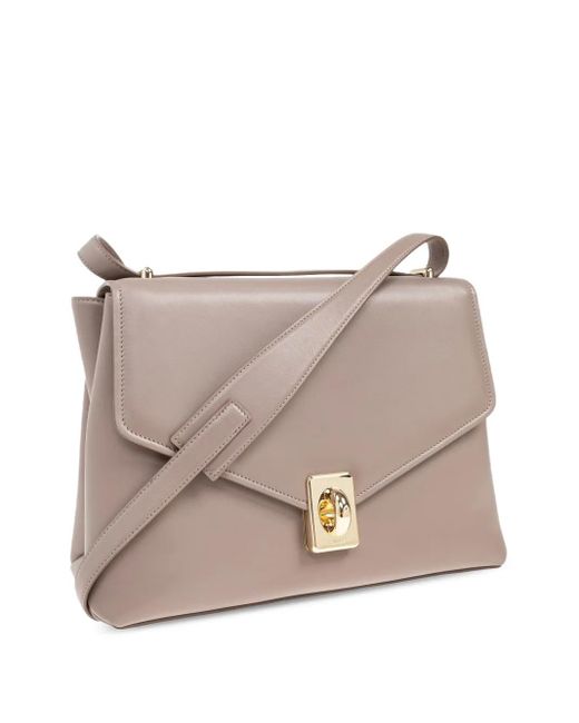 Furla Gray Meridiana Schultertasche