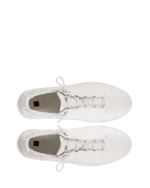 Högl White Pure Elasticated Sneakers