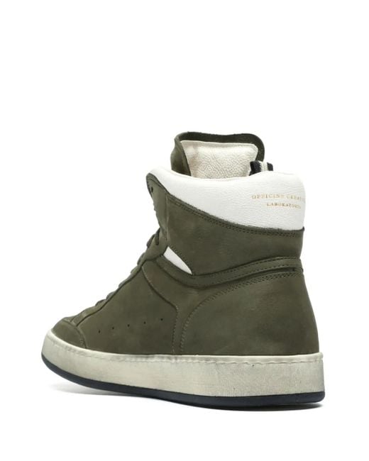 Officine Creative Green Magic Sneakers for men