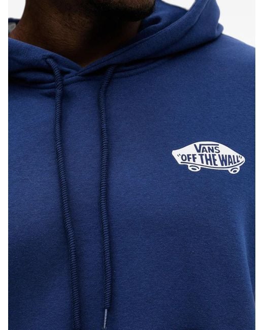 Vans Blue Double Standard Pullover Hoodie for men
