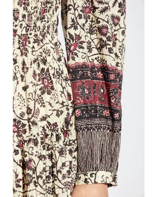 Ulla Johnson Natural Mona Midi Dress