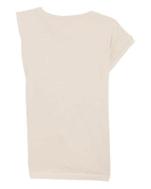 Camiseta Beth Agolde de color Natural