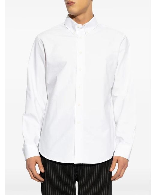 Givenchy White Shirt With Monogram for men