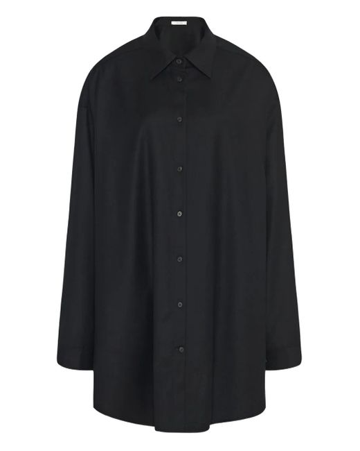 The Row Blouse Met Lange Mouwen in het Black