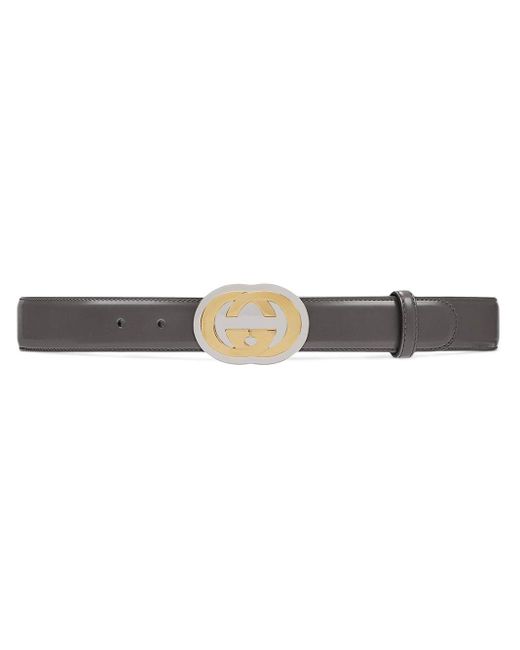 Gucci Spring Summer 2021 gg supreme belt in beige and white -  40059392TLC9761