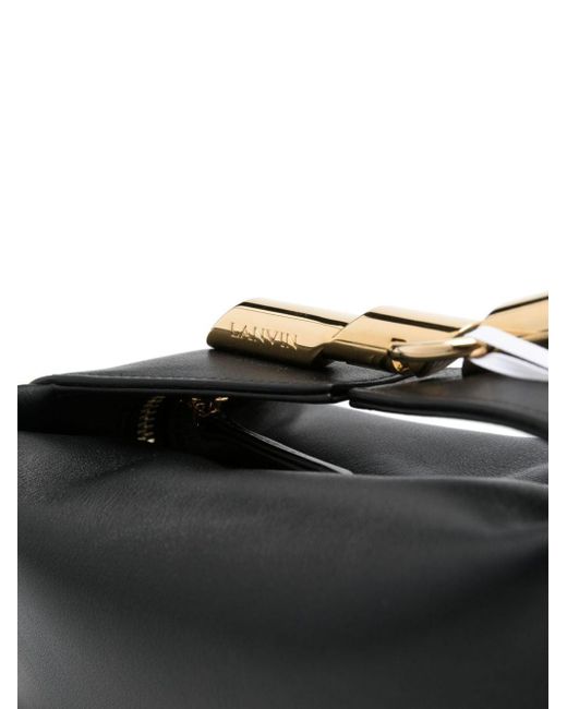 Lanvin Black Haute Sequence Clutch Bag