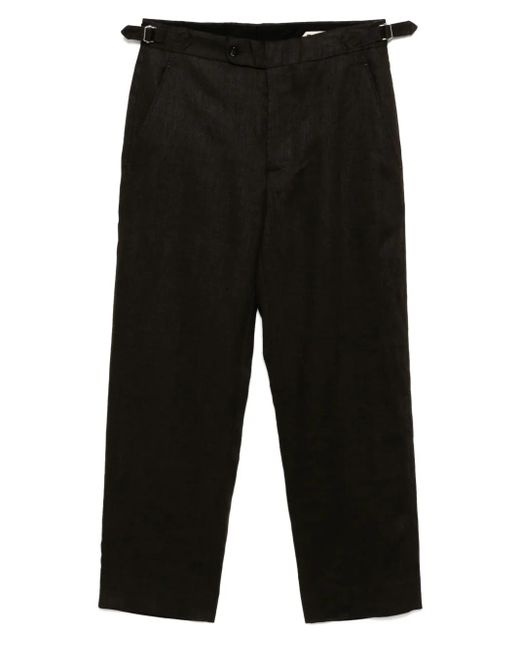 Bode Broek Met Gesp in het Black voor heren