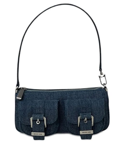 MICHAEL Michael Kors Blue Klassische Schultertasche