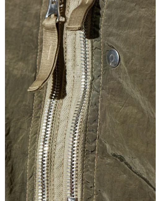 Surchemise À Fermeture Zippée Stone Island pour homme en coloris Green