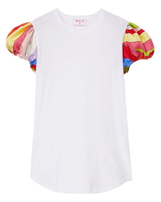 Emilio Pucci White Iride T-Shirt