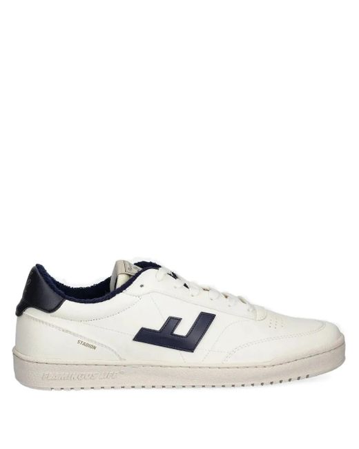 Flamingos White Logo-detail Sneakers