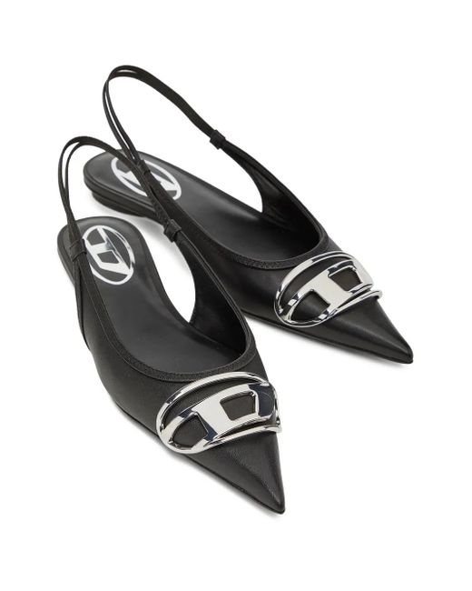 DIESEL Black D-Venus Ballerina Shoes