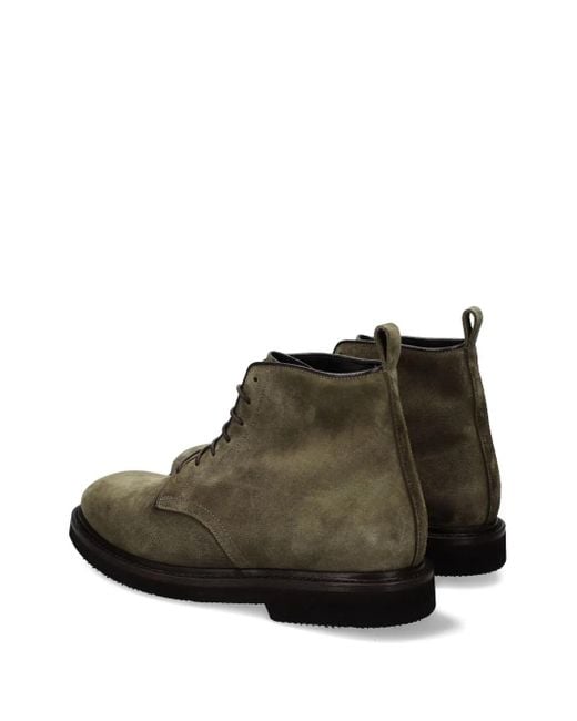 Premiata Brown Lace-Up Boots for men