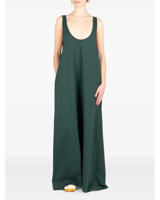 Societe Anonyme Green Sleeveless Maxi Dress