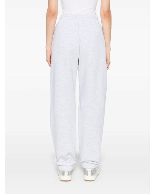 ROTATE BIRGER CHRISTENSEN White Organic Cotton Track Trousers