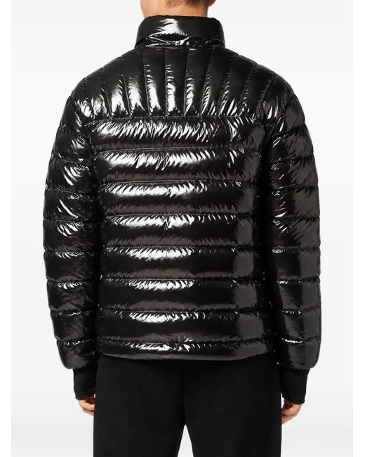 Philipp Plein Black Tiger Padded Jacket for men