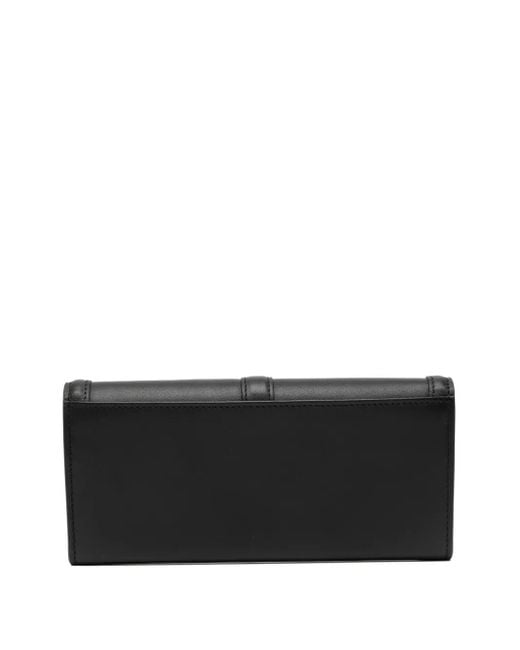 Agnes B. Black Leather Wallet