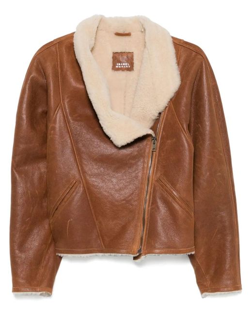 Isabel Marant Brown Blondine Jacket Clothing