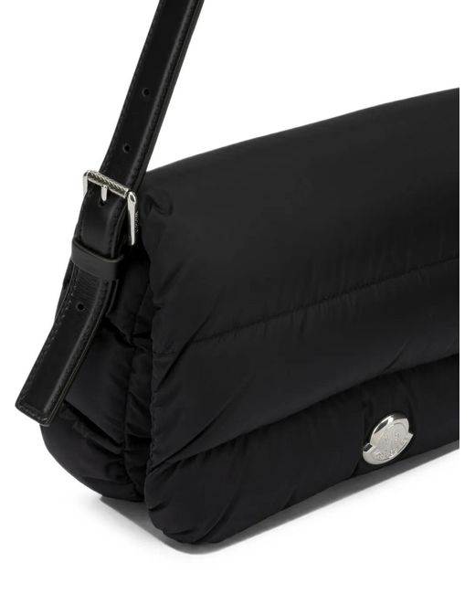 Moncler Black Caradoc Padded Shoulder Bag
