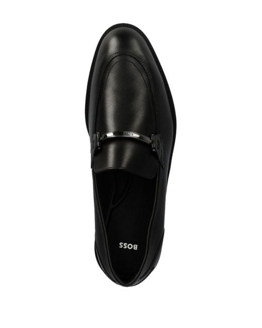 mens boss loafers