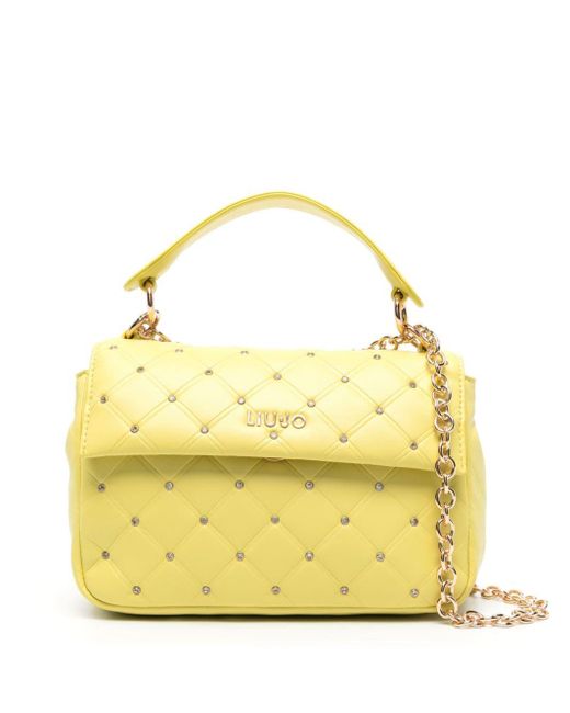 Liu Jo Yellow Quilted Bag