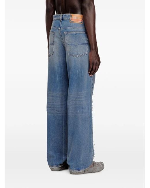 DIESEL Blue D-Macro 2001 Jeans for men