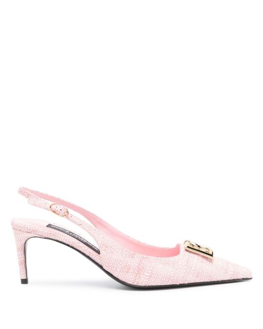 Zapatos con tacón de 65 mm Dolce & Gabbana de color Pink