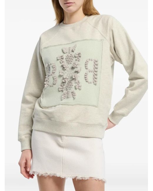 Sudadera Con Logo Barrie de color White