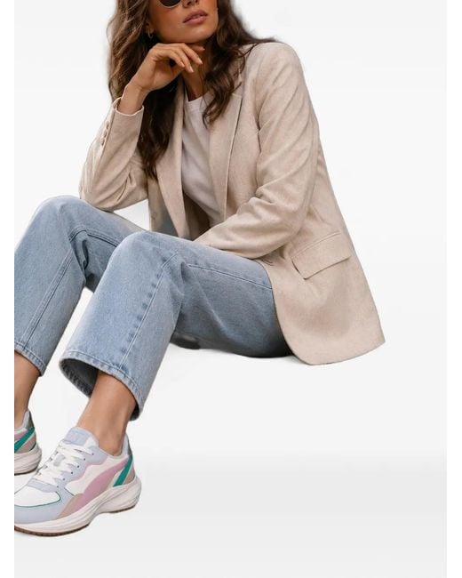 Kat Maconie White Aura Logo-Detail Sneakers