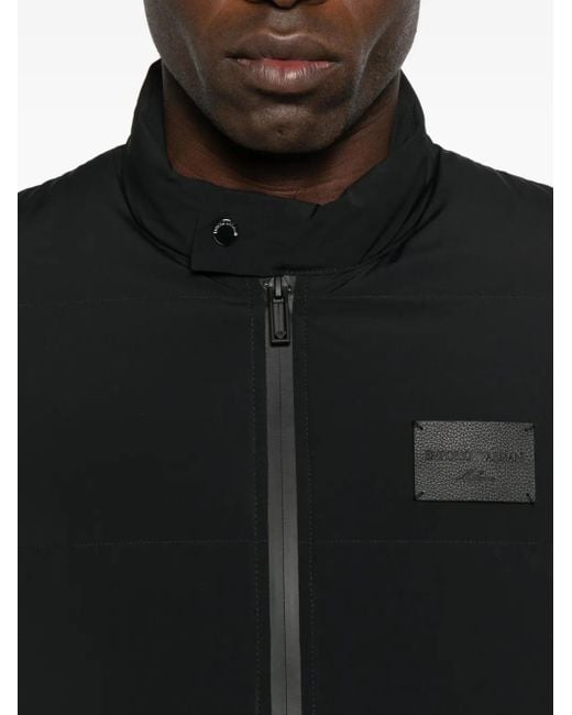 Emporio Armani Black Coats for men