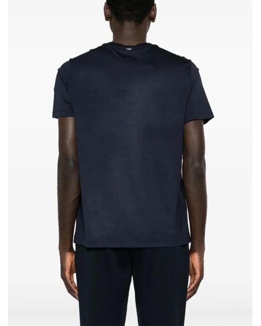 Herno Black T-Shirt for men