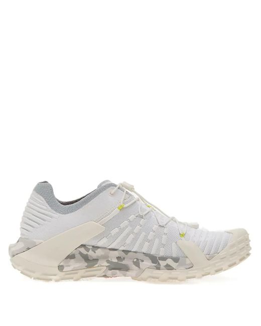 Mammut White Mesh Camouflage-Detail Sneakers for men
