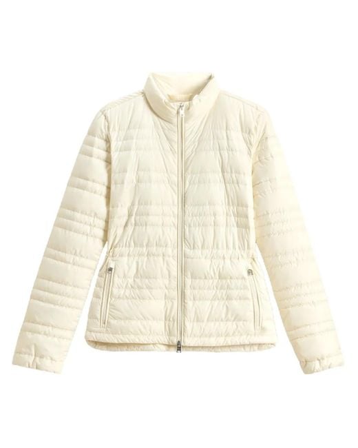 Woolrich Natural Quilted Jacket