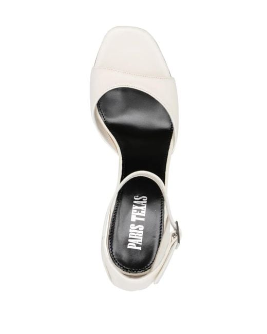 Paris Texas White Fiona Sandal