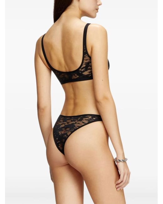 DIESEL Black Kelsi Bra