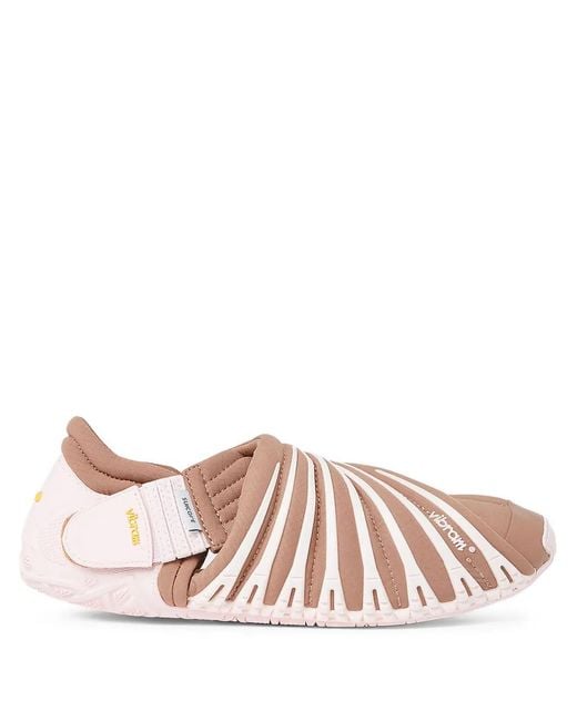 Suicoke Pink Logo-Tag Sneakers