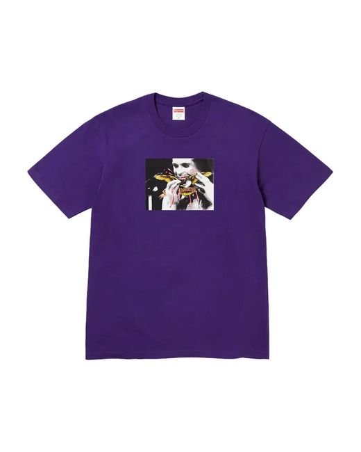 Supreme Men's Purple X Antihero Ozzy Graphic T-Shirt