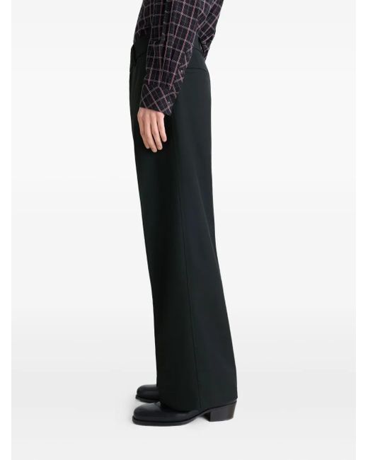 Lemaire Blue Pleated Trousers for men