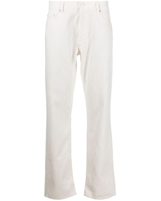 Officine Generale Hose mit weitem Bein in White für Herren