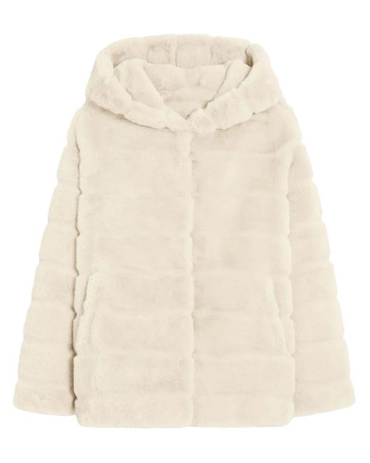 Apparis Natural Goldy Hooded Coat