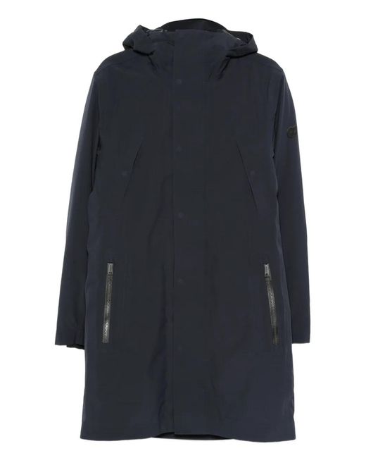 ALPHATAURI Blue Koov Coat for men