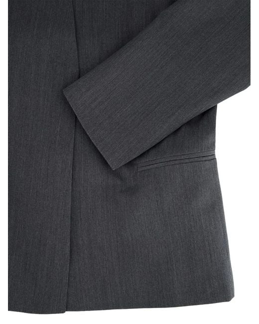 Casablanca Gray Tailored Blazer