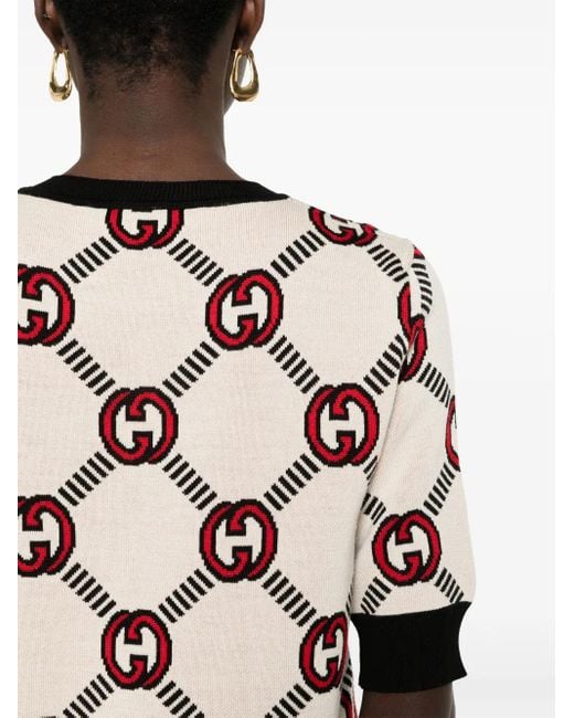 Gucci Natural Interlocking G Sweater